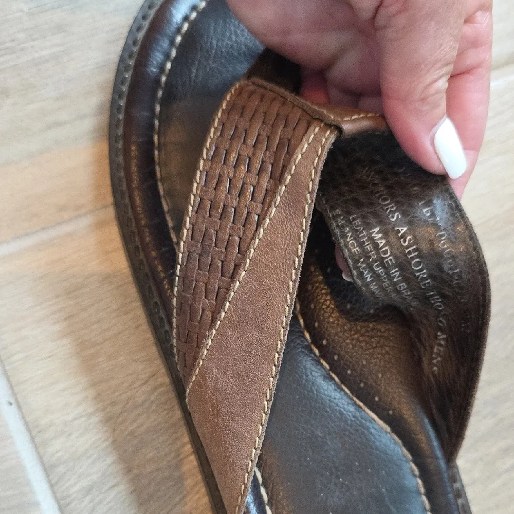 Men's Brown Leather Sandals